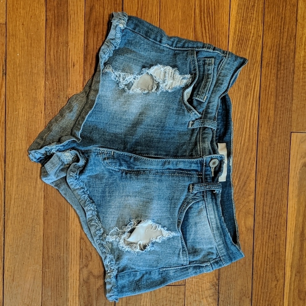 Kancan distressed Jean shorts
